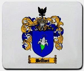 Belfiori coat of arms mouse pad