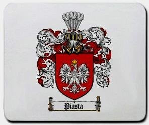 Piasta coat of arms mouse pad