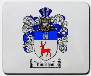 Linnehan coat of arms mouse pad