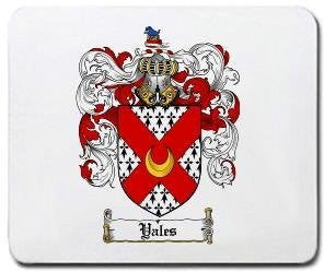 Yales coat of arms mouse pad