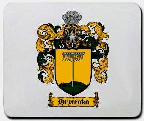 Hrycenko coat of arms mouse pad