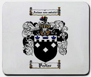 Pedlar coat of arms mouse pad