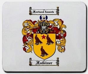 Falkiner coat of arms mouse pad