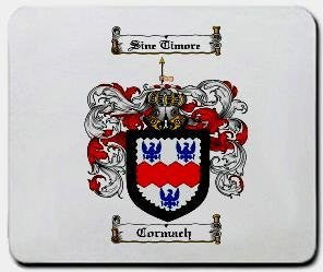 Cormach coat of arms mouse pad