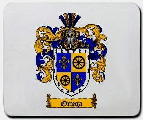 Ortega coat of arms mouse pad