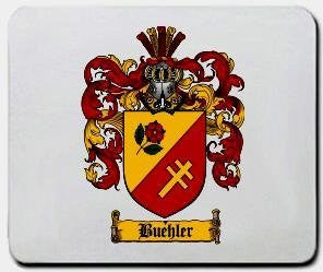 Beuhler coat of arms mouse pad