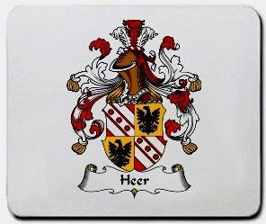 Heer coat of arms mouse pad