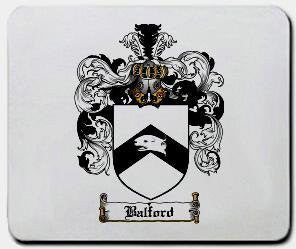 Balford coat of arms mouse pad