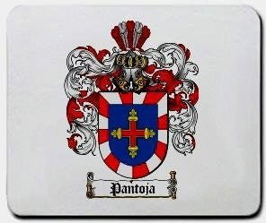 Pantoja coat of arms mouse pad