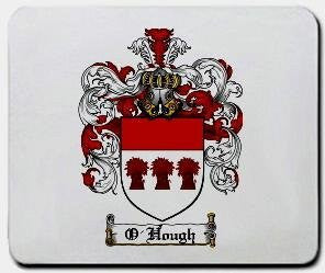 O'hough coat of arms mouse pad