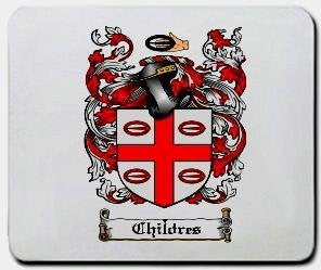 Childres coat of arms mouse pad