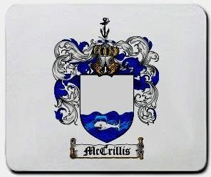 Mccrillis coat of arms mouse pad