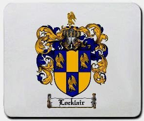 Locklair coat of arms mouse pad