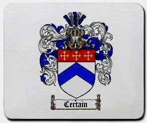 Certain coat of arms mouse pad