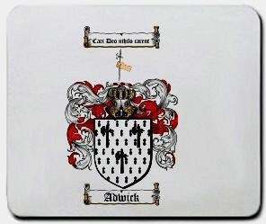 Adwick coat of arms mouse pad