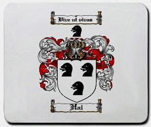 Hal coat of arms mouse pad