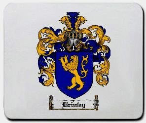 Brinley coat of arms mouse pad