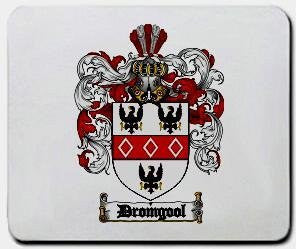 Dromgool coat of arms mouse pad