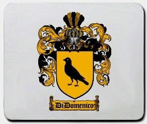 Didomenico coat of arms mouse pad