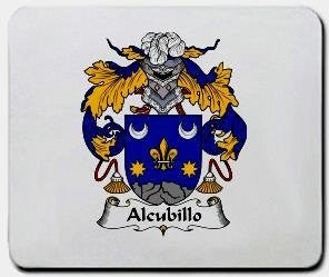 Alcubillo coat of arms mouse pad