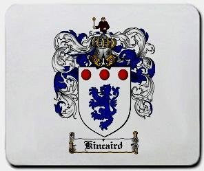 Kincaird coat of arms mouse pad
