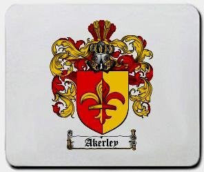 Akerley coat of arms mouse pad