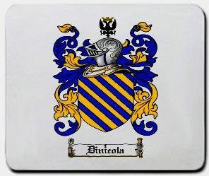 Dinicola coat of arms mouse pad