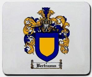 Bertramm coat of arms mouse pad