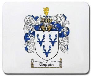 Tappin coat of arms mouse pad