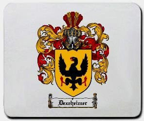 Dexeheimer coat of arms mouse pad
