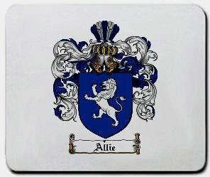 Allie coat of arms mouse pad