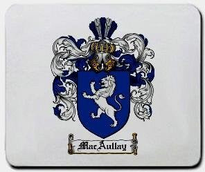 Macaullay coat of arms mouse pad