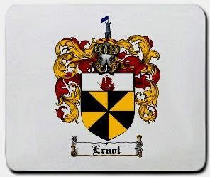 Ernot coat of arms mouse pad