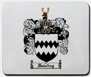 Dawling coat of arms mouse pad