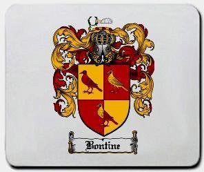 Bontine coat of arms mouse pad