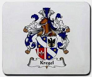 Kregel coat of arms mouse pad
