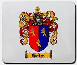 Gates coat of arms mouse pad
