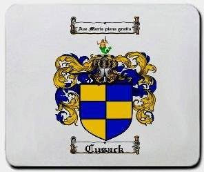 Cusack coat of arms mouse pad