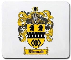 Wormald coat of arms mouse pad