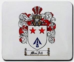 Macall coat of arms mouse pad