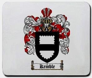 Kemble coat of arms mouse pad