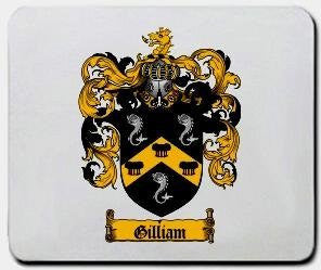 Gilliam coat of arms mouse pad