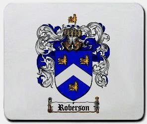 Roberson coat of arms mouse pad