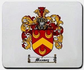 Maxsey coat of arms mouse pad