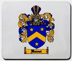 Hervol coat of arms mouse pad