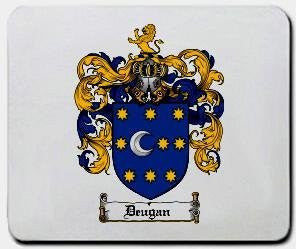 Deugan coat of arms mouse pad