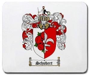 Schubert coat of arms mouse pad