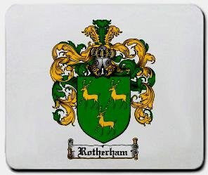 Rotherham coat of arms mouse pad