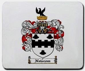 Newcom coat of arms mouse pad