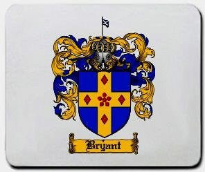 Bryant coat of arms mouse pad